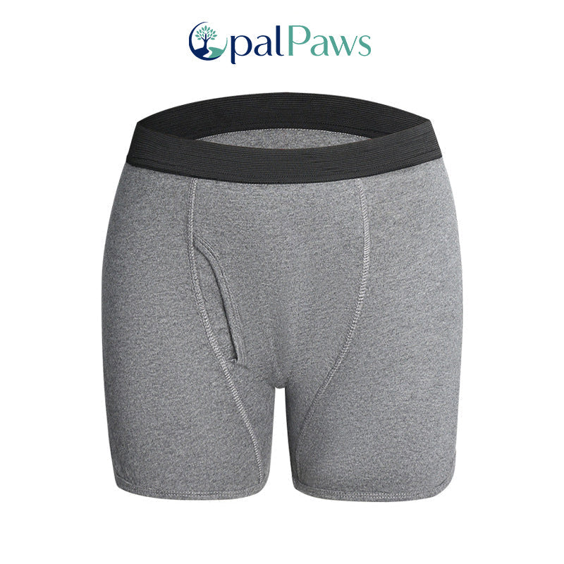 Opalpaws Men’s Washable Incontinence Boxer Briefs🎋