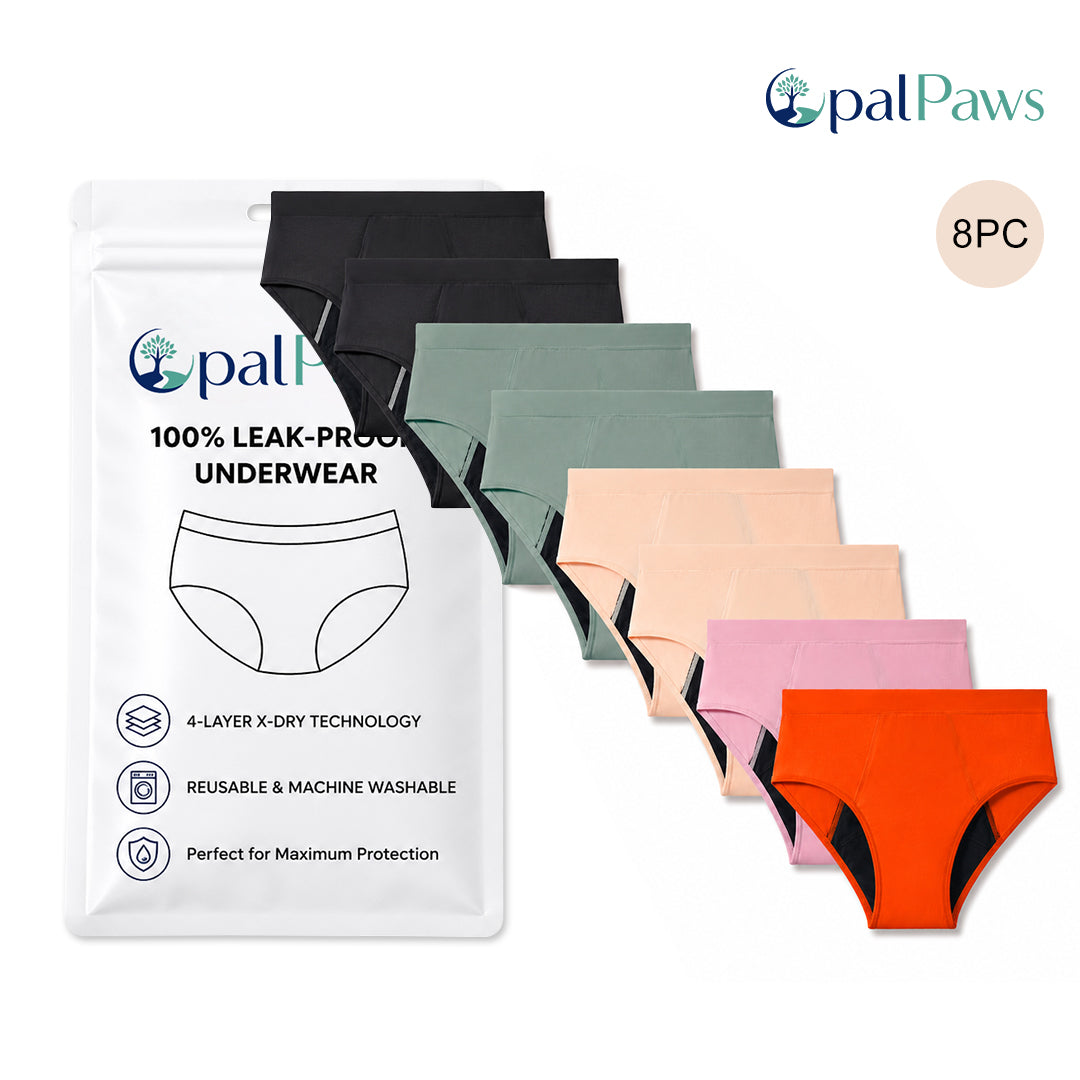 8-Pack Multi-Color Underwear Set2（6+2 FREE）