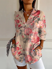 Rose Print Shirt