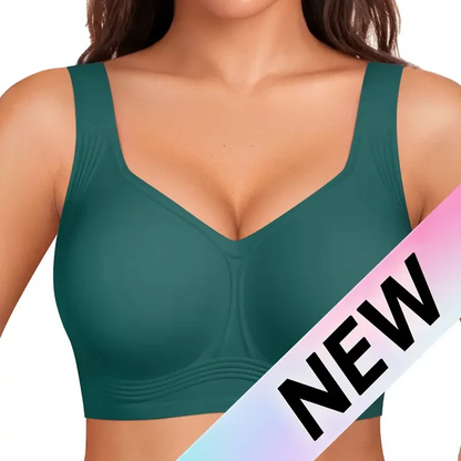 Full coverage wireless bra