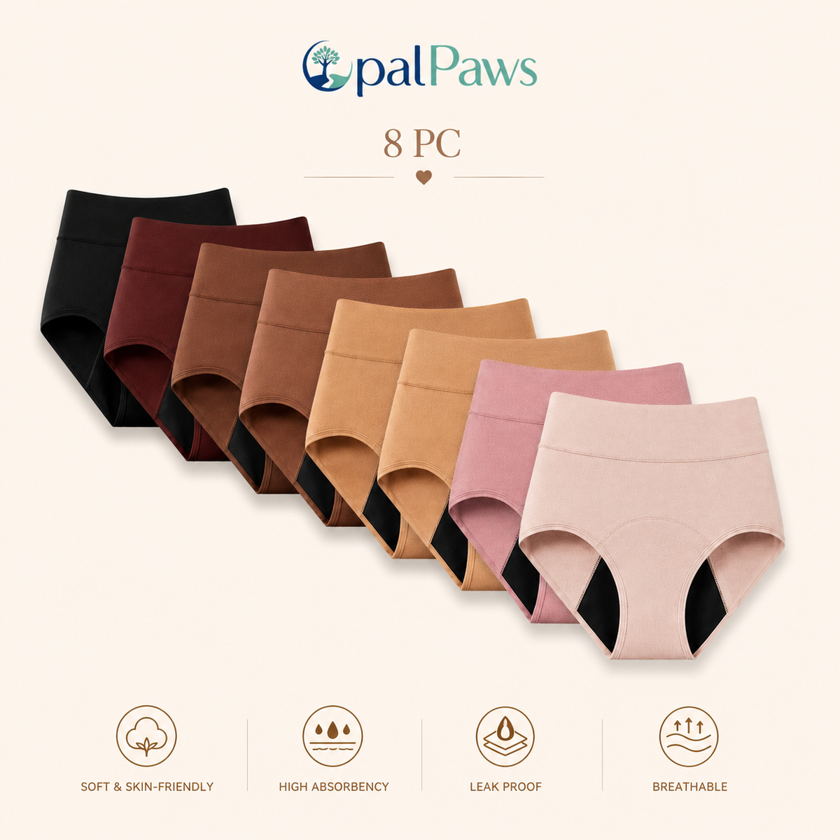 👩‍⚕️Limited-Time 70% Off |Opalpaws™  100% Leak-Proof Underwear