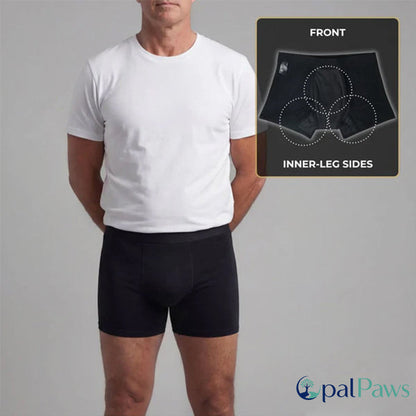 Opalpaws Men’s Washable Incontinence Boxer Briefs🎋