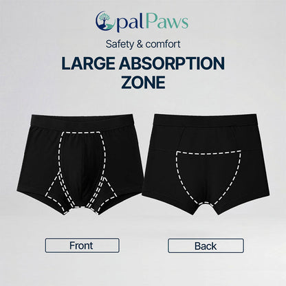 Opalpaws Men’s Washable Incontinence Boxer Briefs🎋