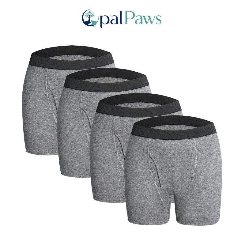 Opalpaws Men’s Washable Incontinence Boxer Briefs🎋