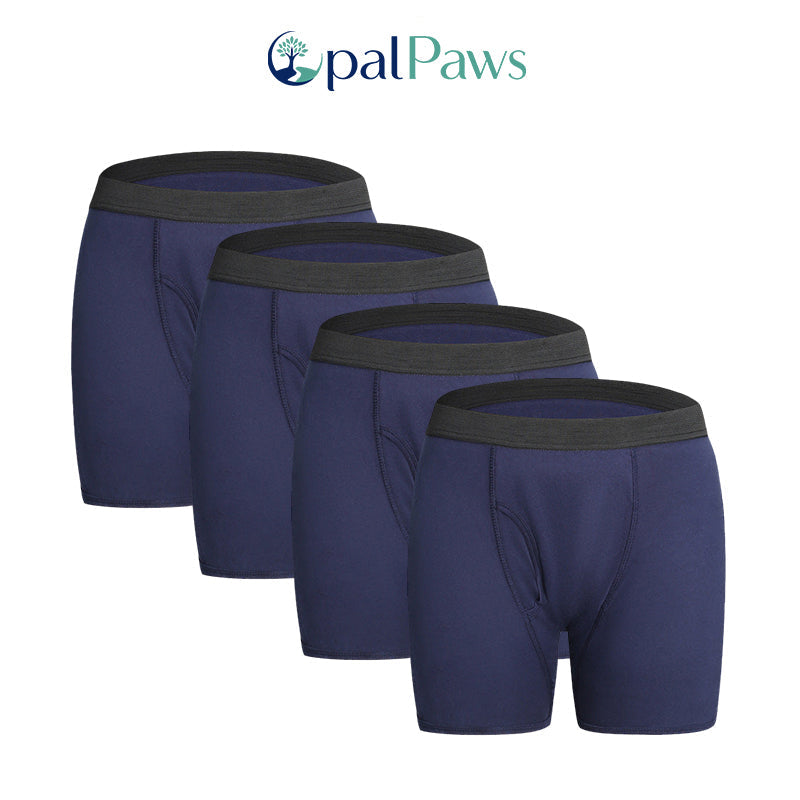 Opalpaws Men’s Washable Incontinence Boxer Briefs🎋