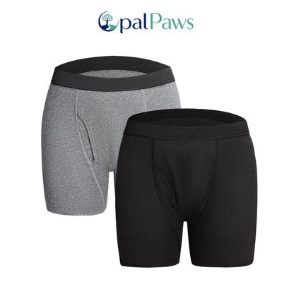 Opalpaws Men’s Washable Incontinence Boxer Briefs🎋