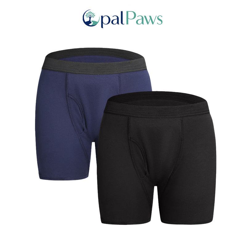 Opalpaws Men’s Washable Incontinence Boxer Briefs🎋