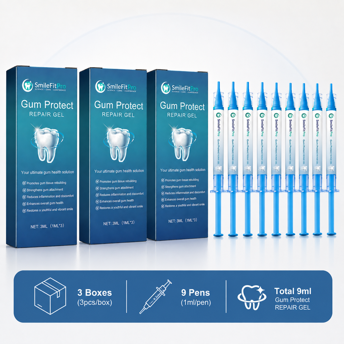 SmileFitPro™ Precision Gum Care Gel – Daily Support for Sensitive, Tender & Bleeding Gums